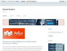 Tablet Screenshot of danielbrahm.com.br